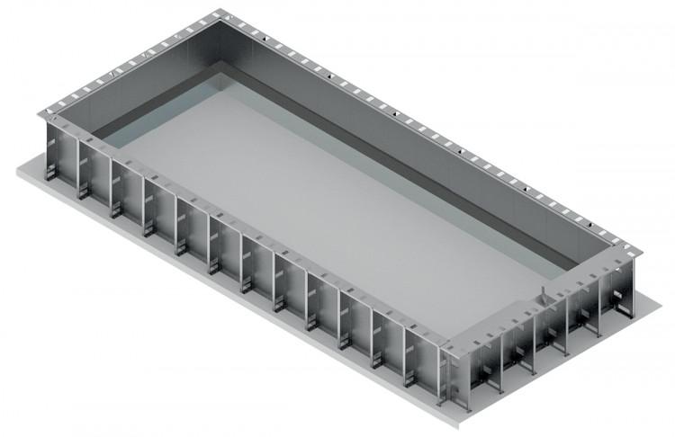 Structure autoportante Naturalis NEXT en acier Magnelis®