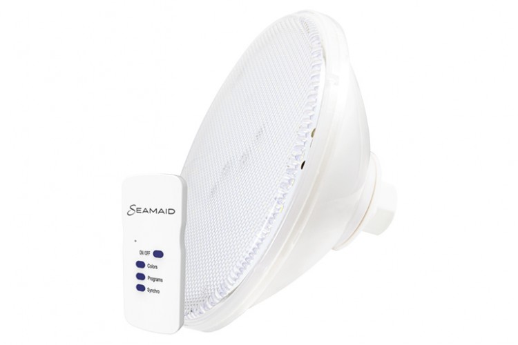 lampe led Piscine Ecoproof Seamaid avec télécommande 