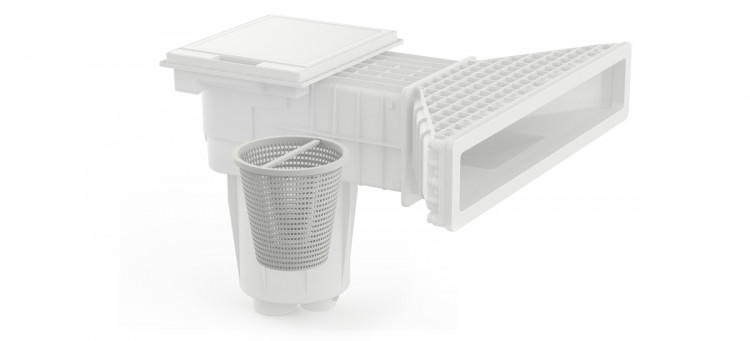 Skimmer X-Pro 600 d'Hayward avec panier de grande capacité de 3 litres