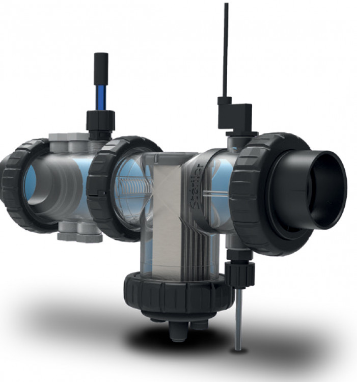 Cellule de l'électrolyseur Stérilor EVO DUO avec régulation pH intégrée