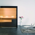 Sauna modular con equipamiento exterior personalizable