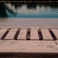 New high-quality natural stone modular overflow grate by PoolStones