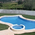 Liners and covers for swimming pools