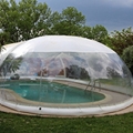 An INFLATABLE SHELTER for the pool