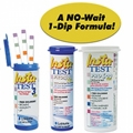 Complete range of reliable pool and spa test strips