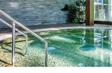 Complete design and construction of mosaic tiled spas