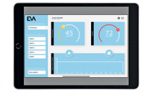 Counter-current swimming machine training programs by Eva Optic