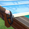 Cover for above-ground wooden pool