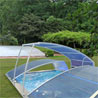 Abrisud lance Tech-Style : un abri de piscine amovible en matière textile thermo-protect