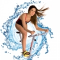 Con POOLBIKING: equipo de fitness acuático muy innovadores