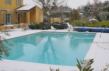 Hivernage de la piscine tranquille avec PoolCop