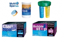 LINK propose toute une gamme de produits compl&eacute;mentaires pour l'entretien du spa