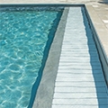 Stardeck cover available for high water level pools