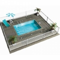 La nouvelle mini piscine Mini'ô, piscine 3 en 1 de Mondial Piscine
