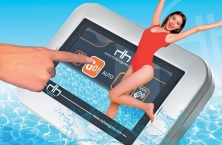 Das digitale Cockpit des neuen Reinigungsroboters PEPS