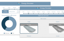 Le nouveau simulateur en ligne d'économies et d'énergie pour la piscine