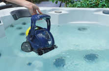 The new Zodiac® SPABOT™ wireless spa robot