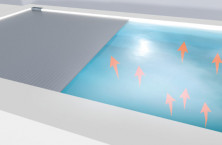 Le coperture per piscine WaterBeck riducono il consumo energetico