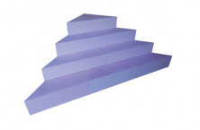 Les escaliers sous liner D&eacute;tente Piscines, en angle, droits ou avec banquette