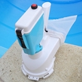 Battery operated pool cleaner for daily cleaning