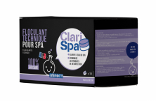 Pour clarifier l'eau du spa
