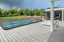 Rain Collect d'Abridéal : 1er collecteur d’eau de pluie pour abris de piscine