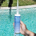 The joint-adhesive used by swimming pool constructors