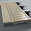 The innovative Poolstones drain grating