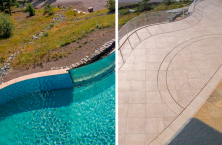 Sistema di pavimentazione mobile Hydrofloors® di Twinscape per piscine e spa