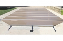 WALU POOL, die Abdeckung aus Aluprofilen mit vielf&auml;ltigen Vorteilen