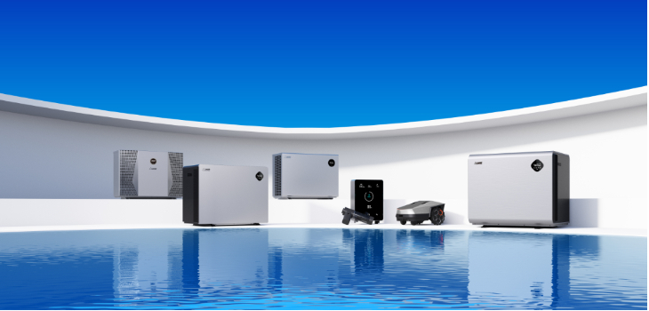 Aquark pool heat pump range