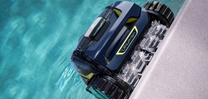 Un robot pulitore per la piscina dalla gamma Freerider - Fonte: Zodiac®/Fluidra