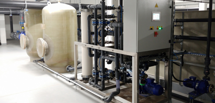 Installation d'un Ultra-EcoSwim de TECHNOL 