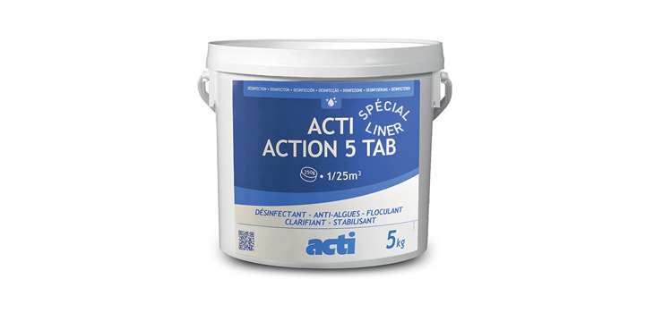Seau de 5 kg ACTI Action 5 Tab