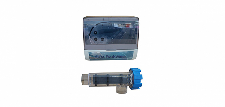 L'électrolyseur au sel GOA Fresh Water faible taux de sel porte cellule horizontal en T de Valimport