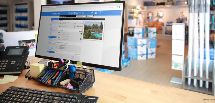 extrabat,logiciel,gestion,piscine,solution,entreprise,metier,pisciniers,erp,factures