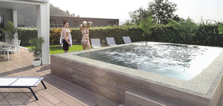 ICONIA, une mini-piscine issue de l'expertise Biodesign Pools