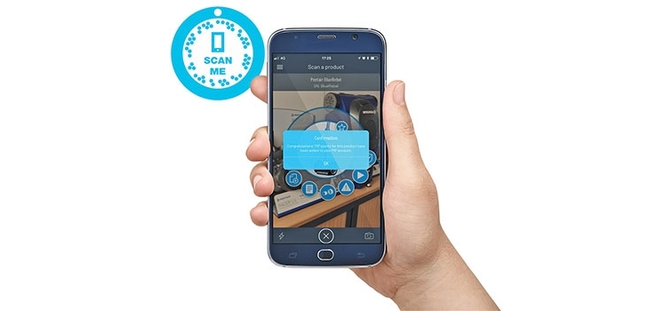 application mobile PIP Scanner produit equipement piscine PENTAIR