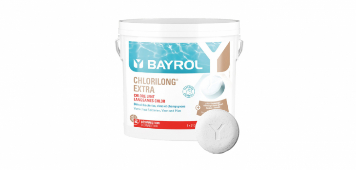 Seau de 5 kg de Chlorilong® EXTRA BAYROL