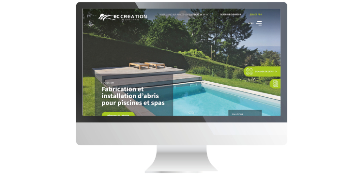 Nouveau site web EC Création