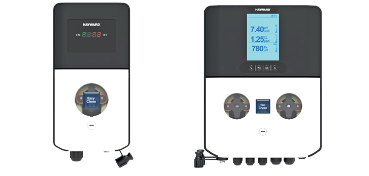 Easy Chem version pH e PRO Chem contrôle pH-rX-CL2