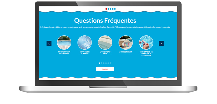 Site hth® Piscine Nouvelle rubrique Questions Fréquentes de hth® / SOLENIS