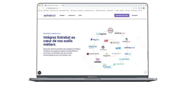 Extrabat désormais présent sur une Market Place