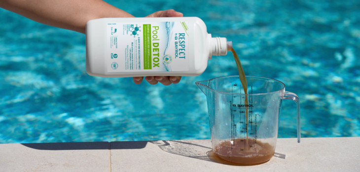 pool,detox,bayrol,elimine,pollution,baigneurs,piscine