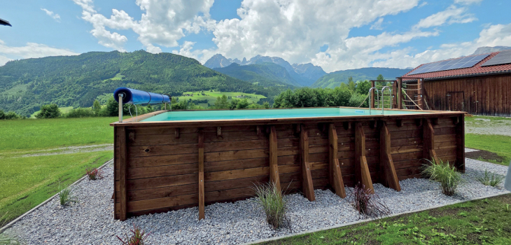 Piscine bois hors-sol Aqua Pins