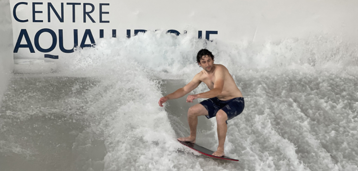 WaveMotion, la machine à surf de Madea centre aquatique