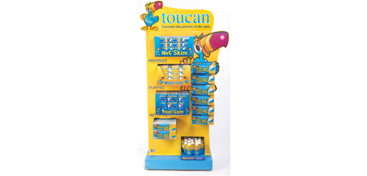 Nouvelle PLV Toucan