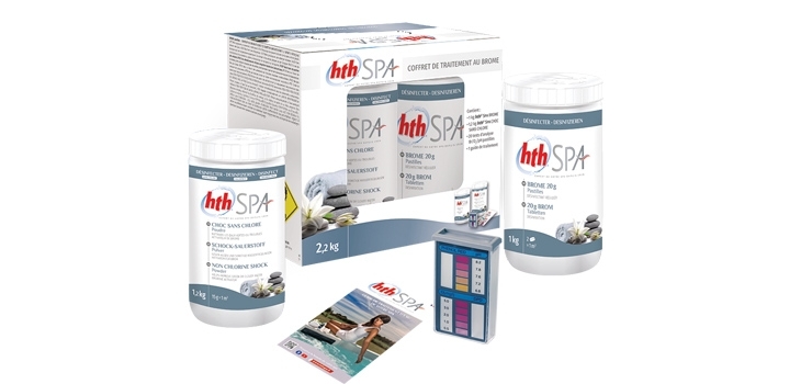 Nouveau design pour la communication visuel des produits Spa de hth