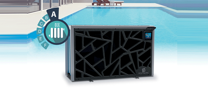 PAC piscine Master Inverter classée A - NF EN17645 Polytropic