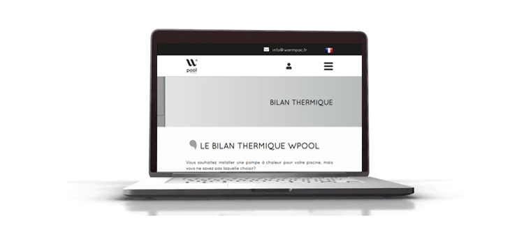 Bilan thermique WPool Warmpac WServices